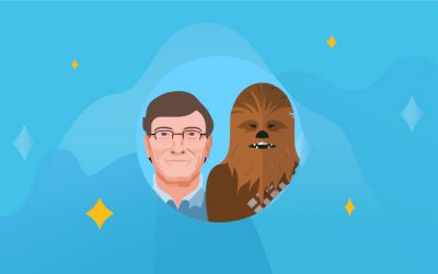 Bill Gates and Chewbacca Believe In The Magic of Software