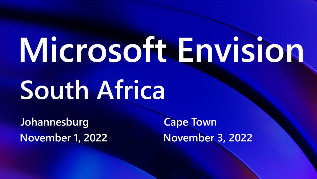 Microsoft Envision South Africa 2022